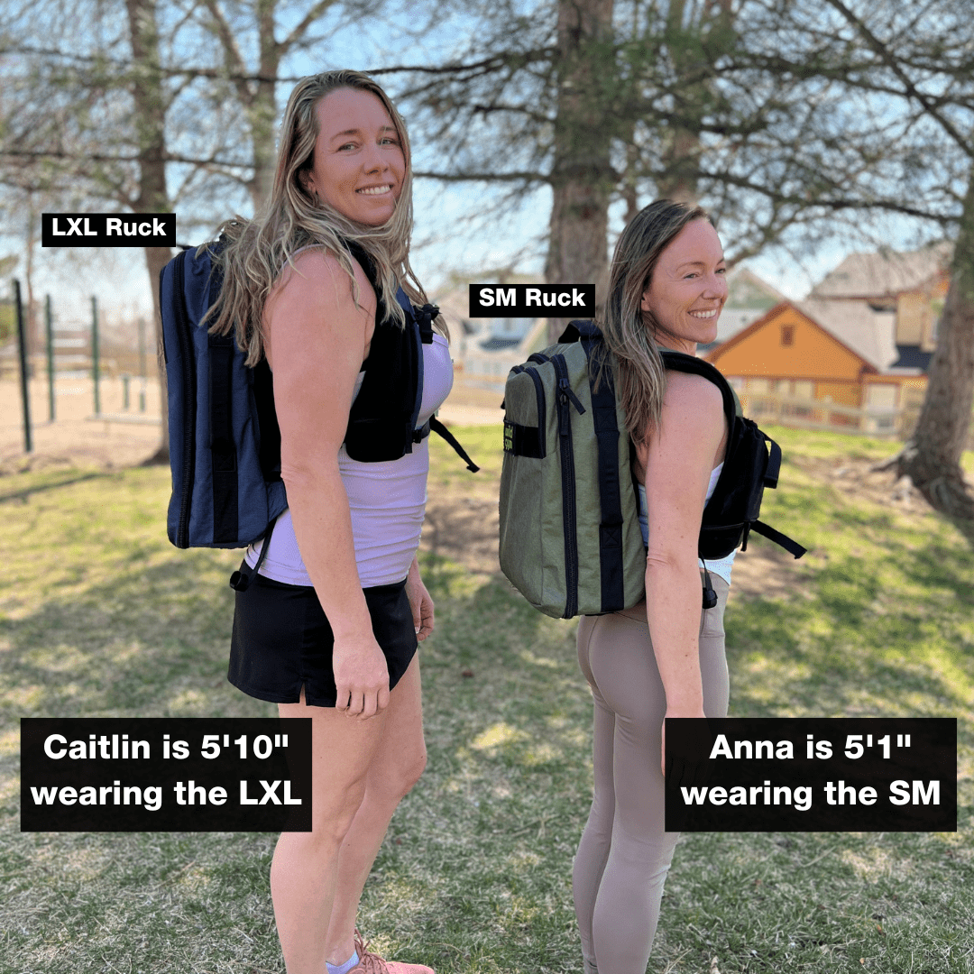 Ruck Sizes